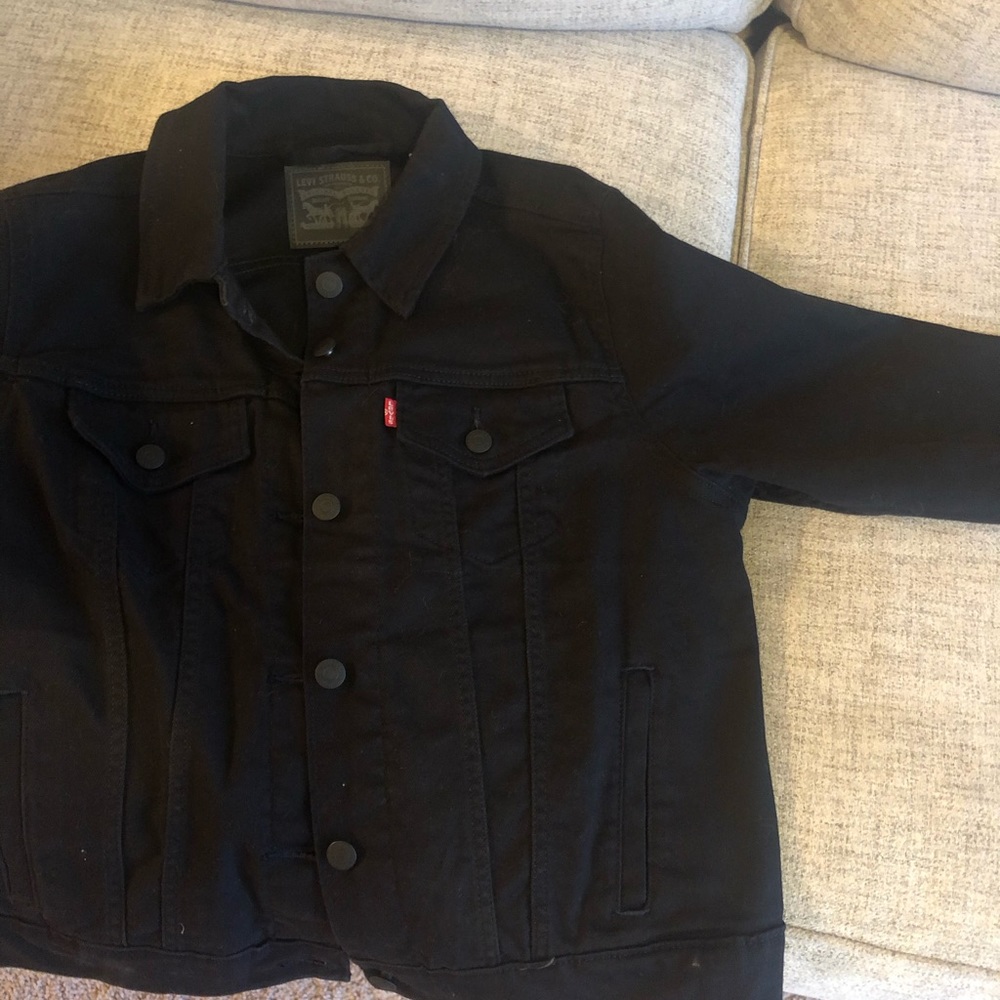 Levi’s Black Jean Jacket - image 4
